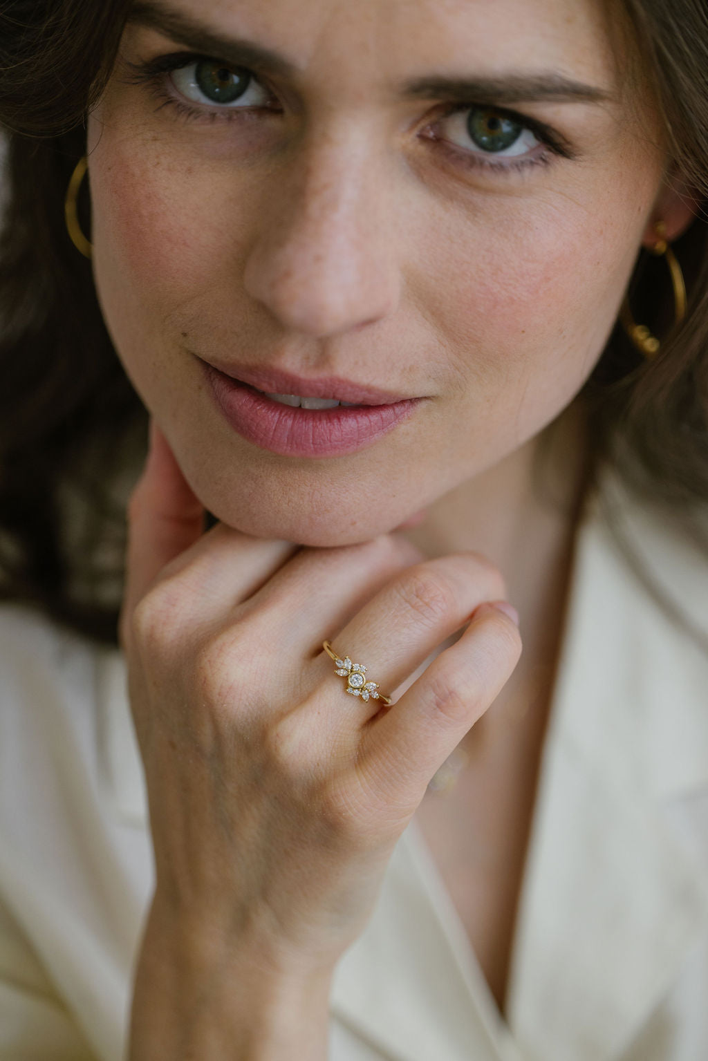 Luminous Marquises Ring