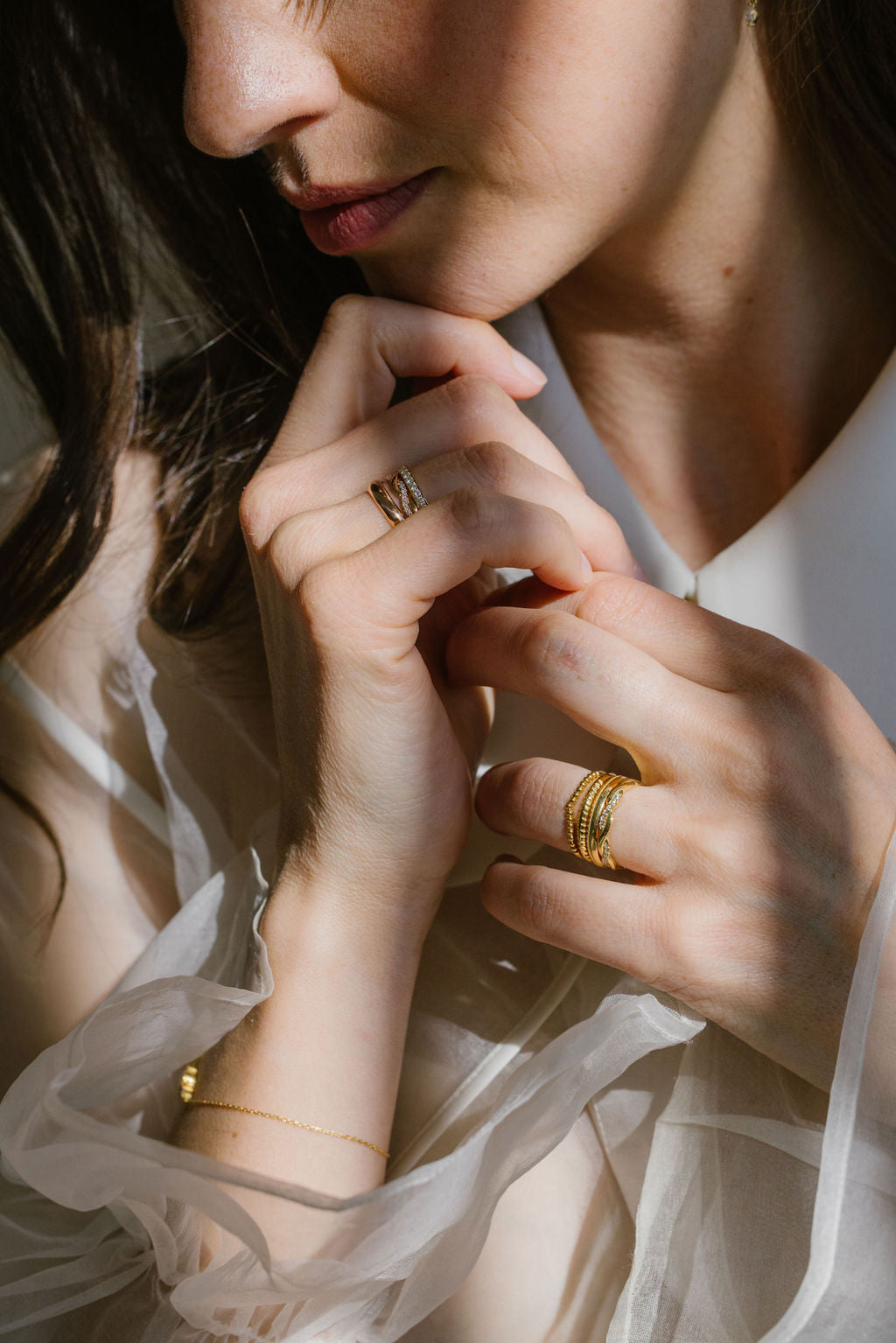 Pivoine wedding band