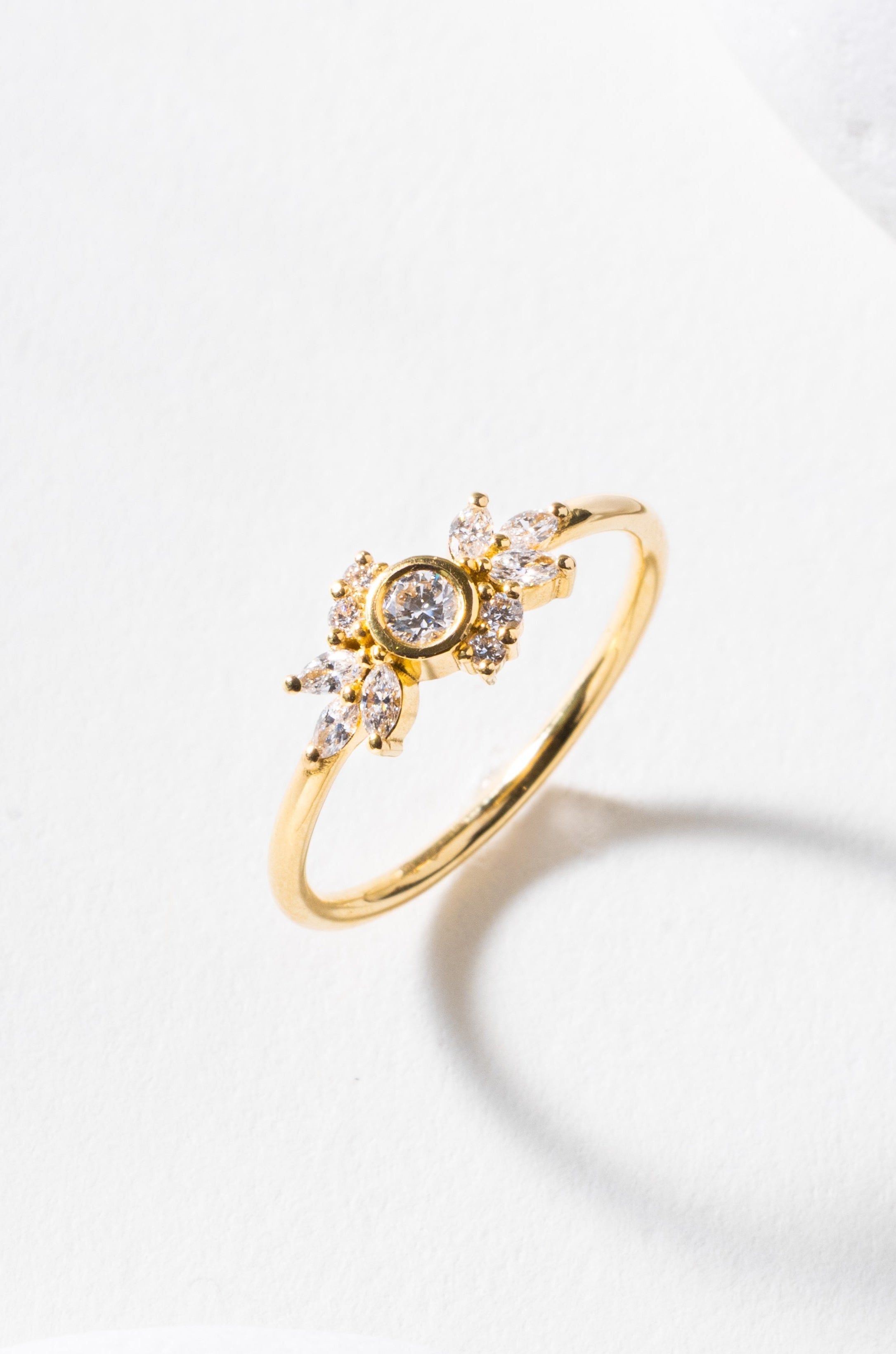 Luminous Marquises Ring