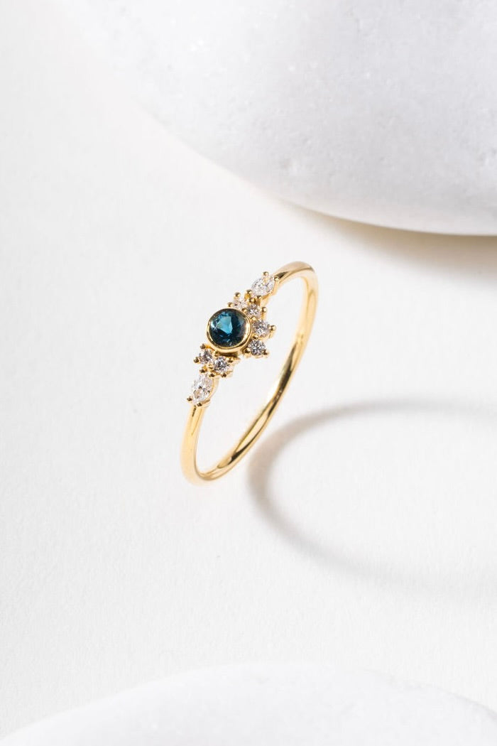 Bague Lumineuse bleue S