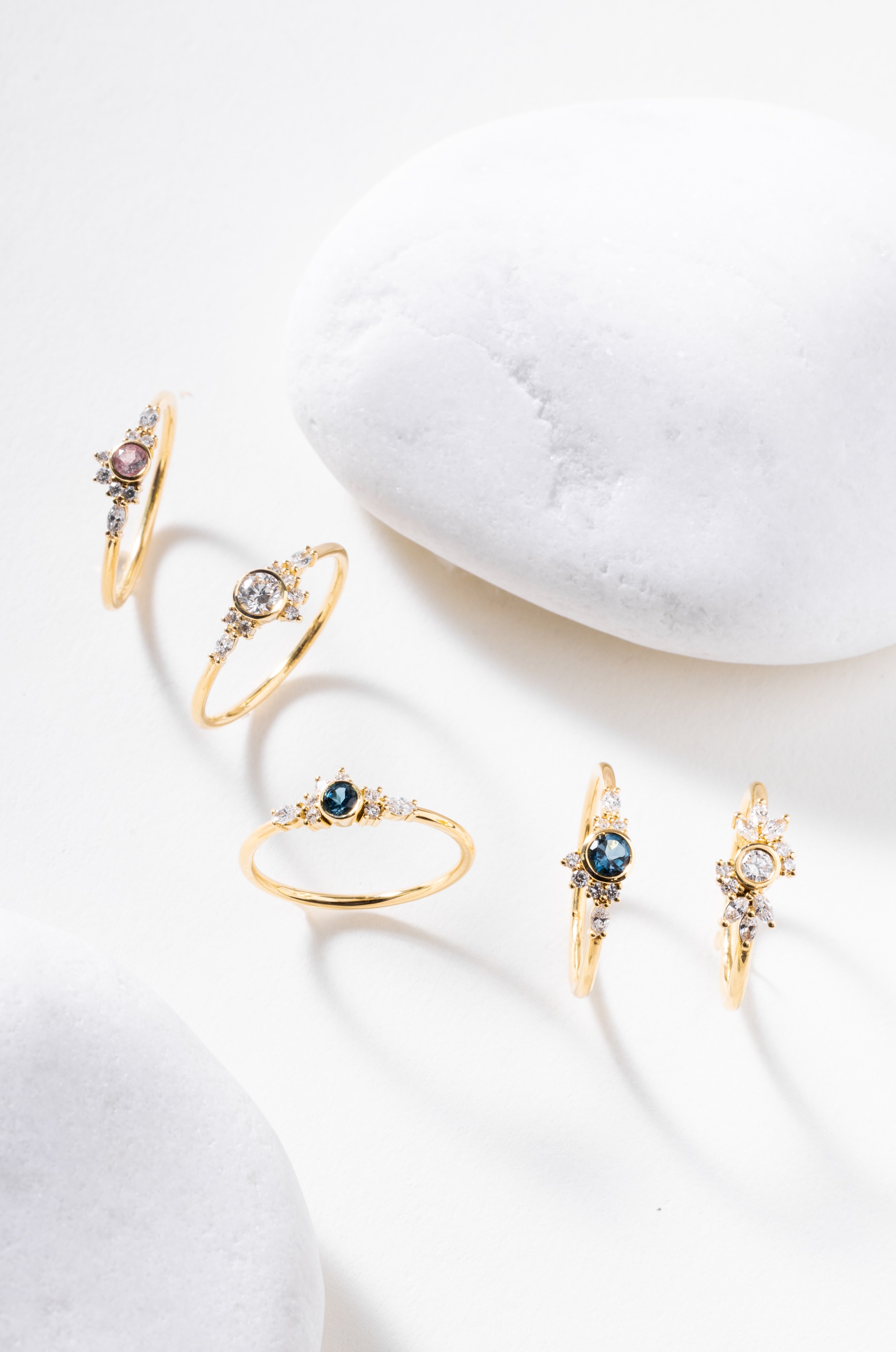 Bague Lumineuse bleue S