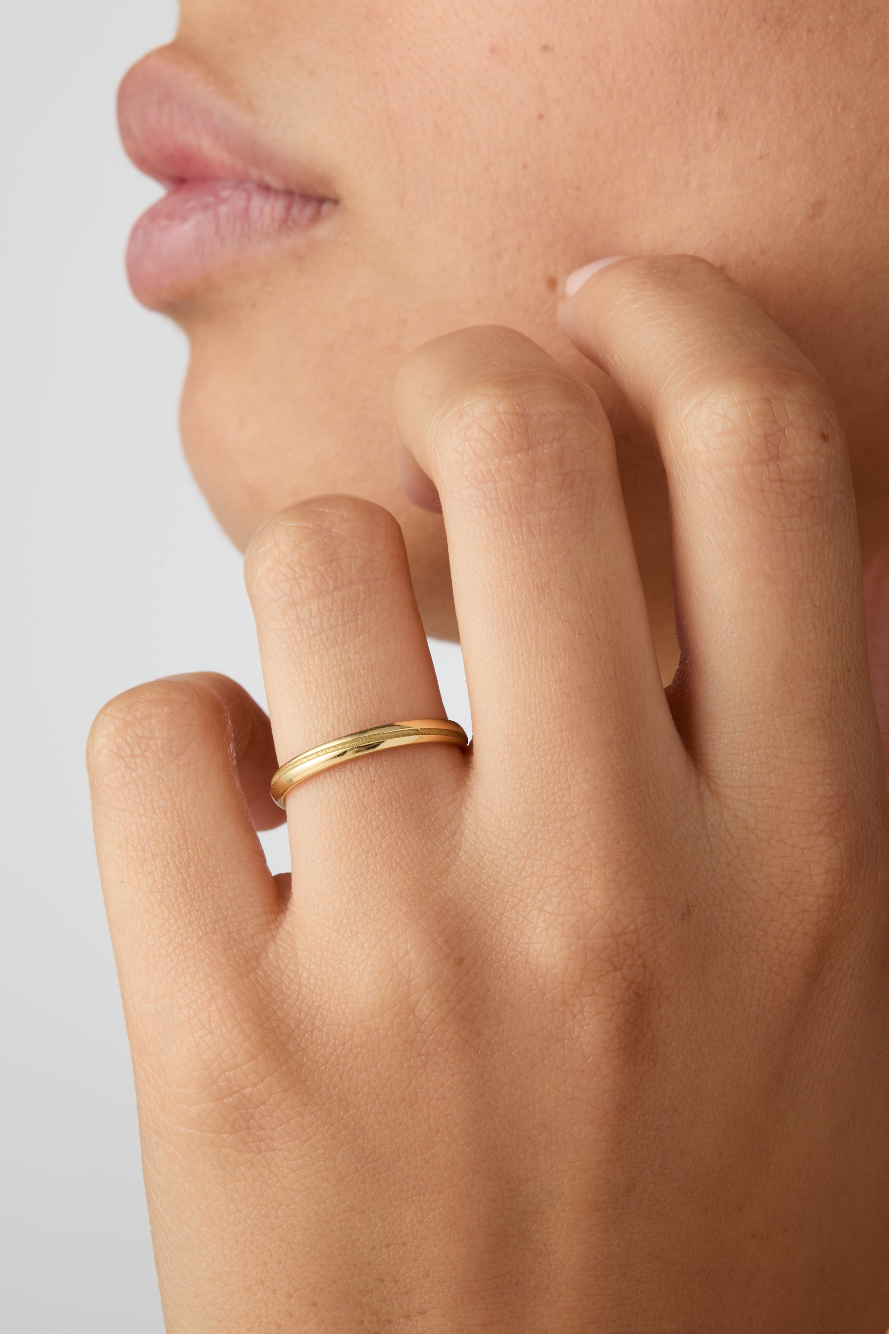 Chèvrefeuille wedding band