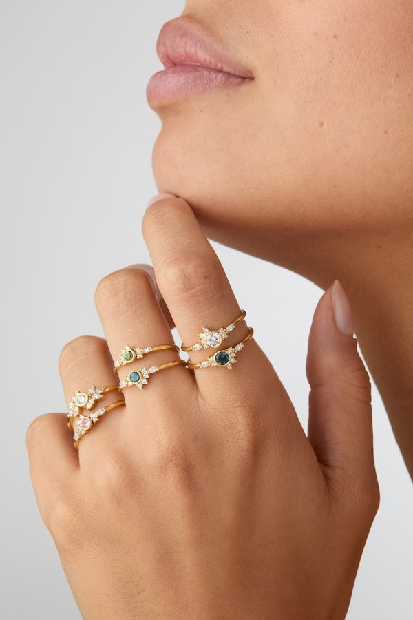 Luminous White Ring