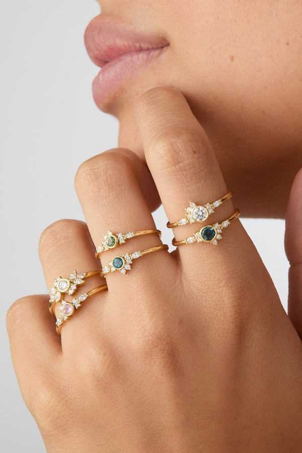 Luminous White Ring
