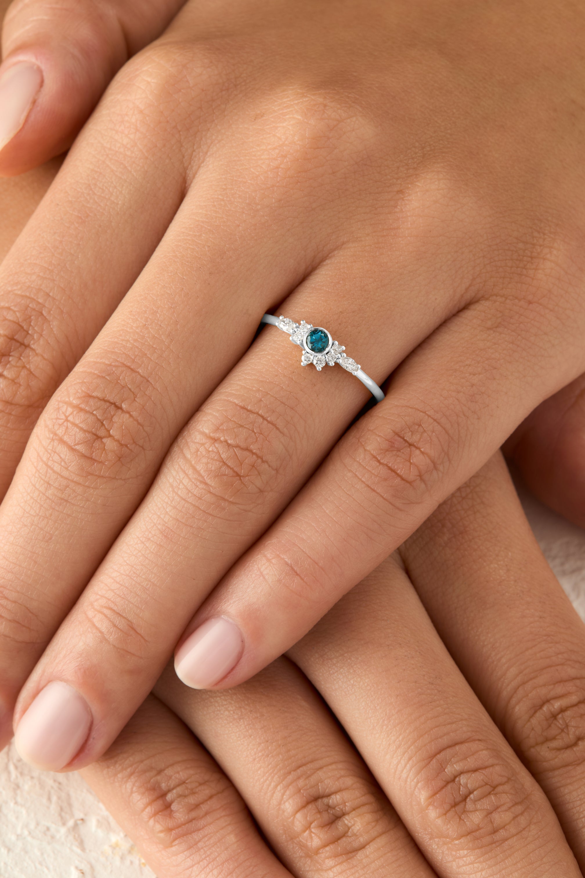 Luminous Blue Ring S