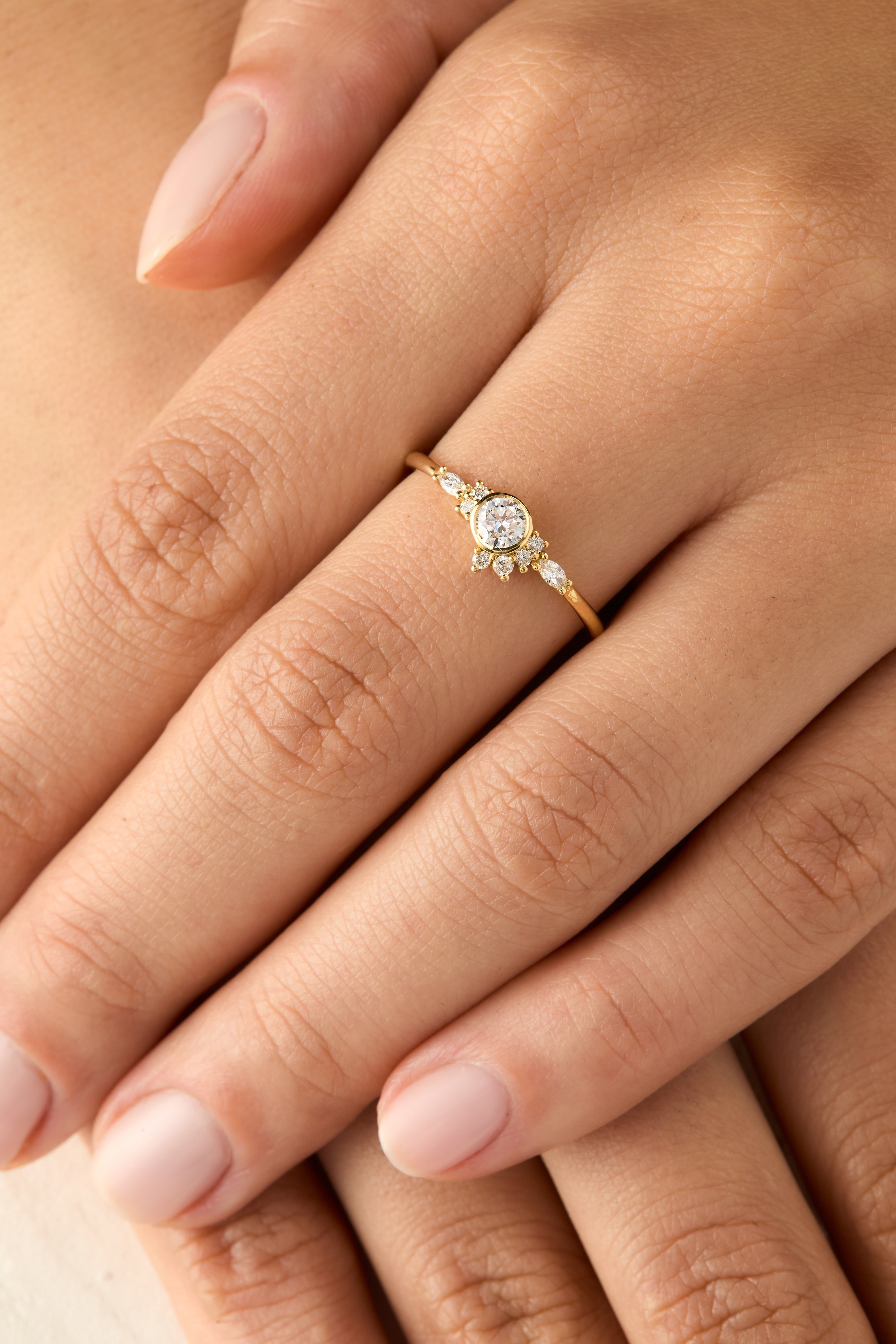Bague Lumineuse blanche