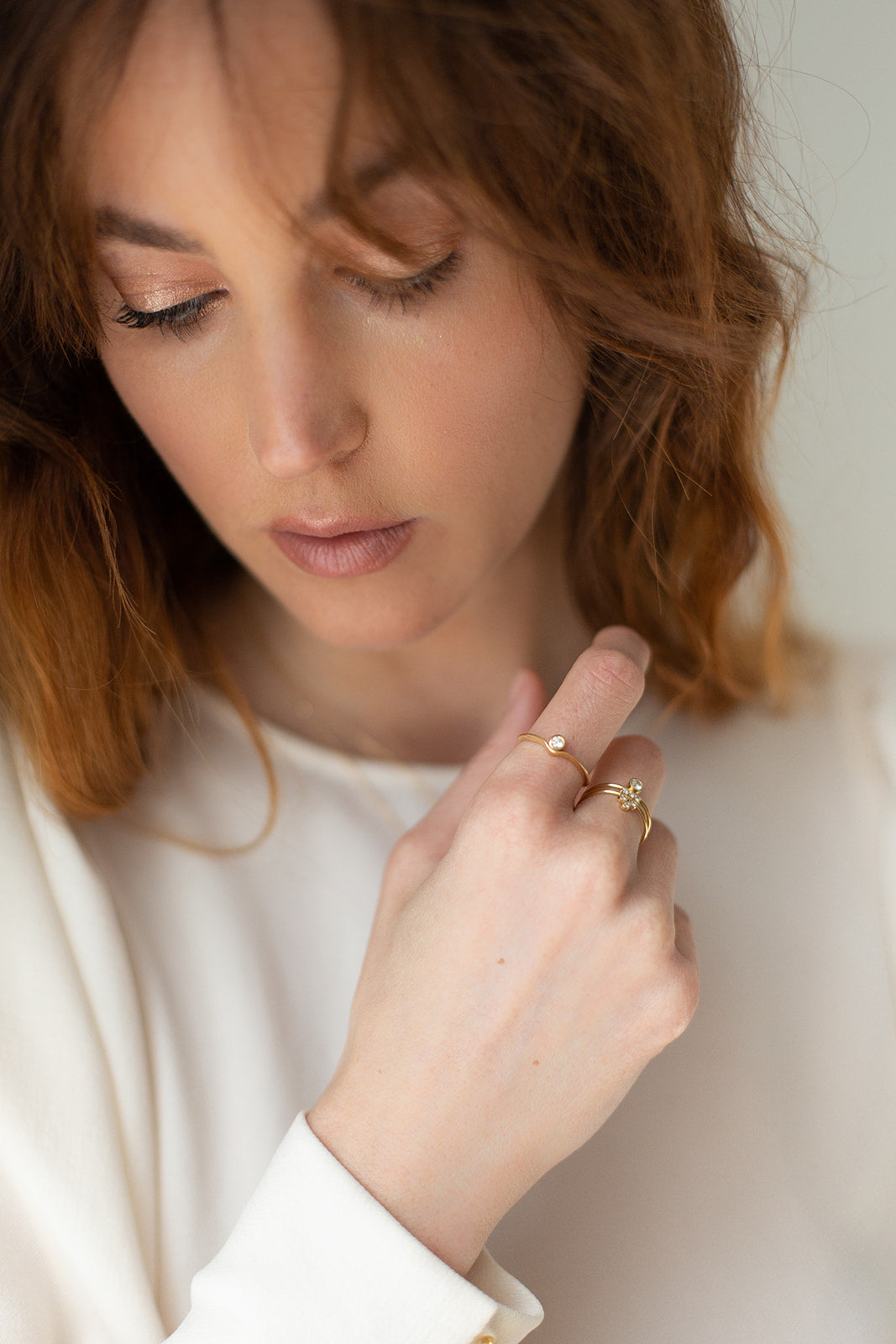 Synchronicity ring diamond