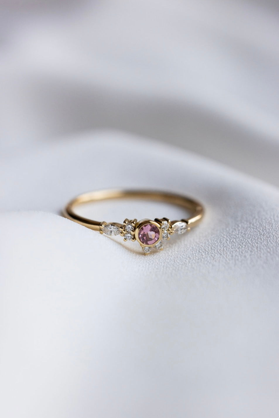 Bague Lumineuse rose