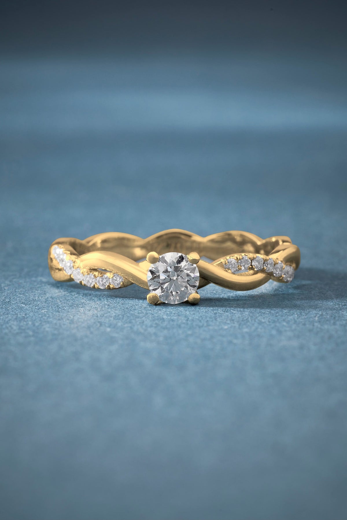 Clématite solitaire ring