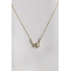 Marquises necklace - 18k recycled gold, lab grown diamonds