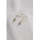 Earrings- 18k recycled gold, lab grown diamonds