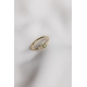 Lumineuse ring green - 18k recycled gold, tourmaline & diamonds