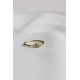 Lumineuse ring green - 18k recycled gold, tourmaline & diamonds