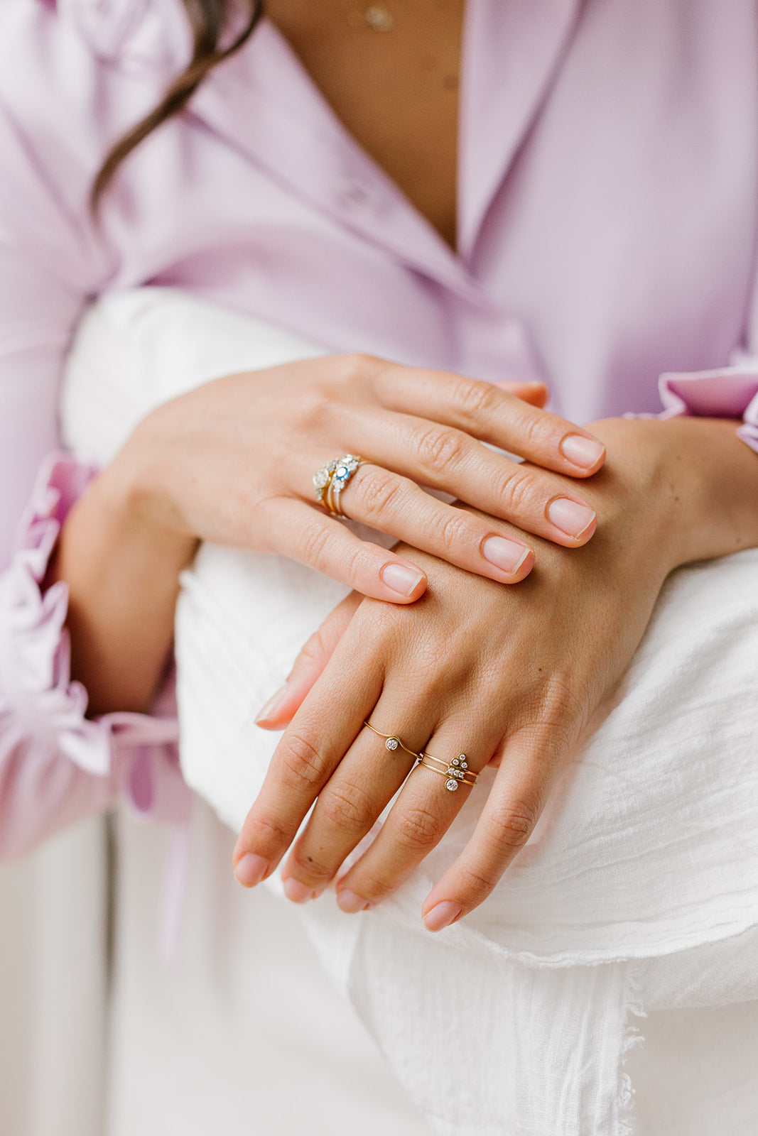 Synchronicity ring 2 diamonds