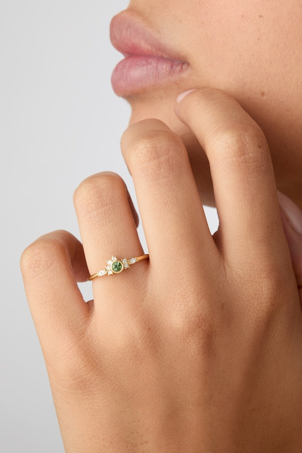 Bague Lumineuse verte