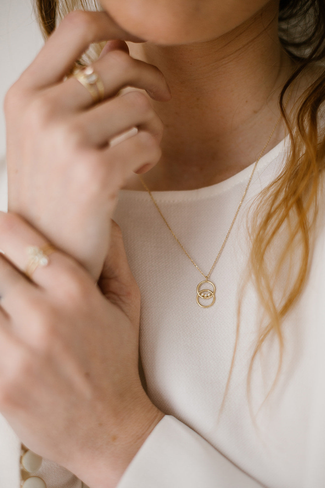 Collier Lion en or et diamants