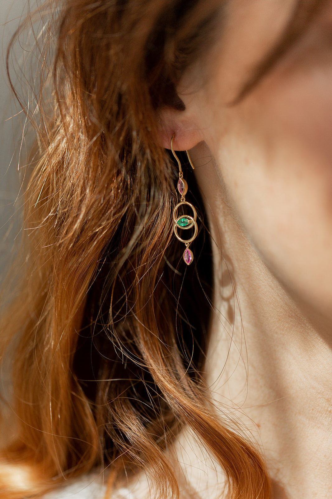 Boucles d'oreilles Lion