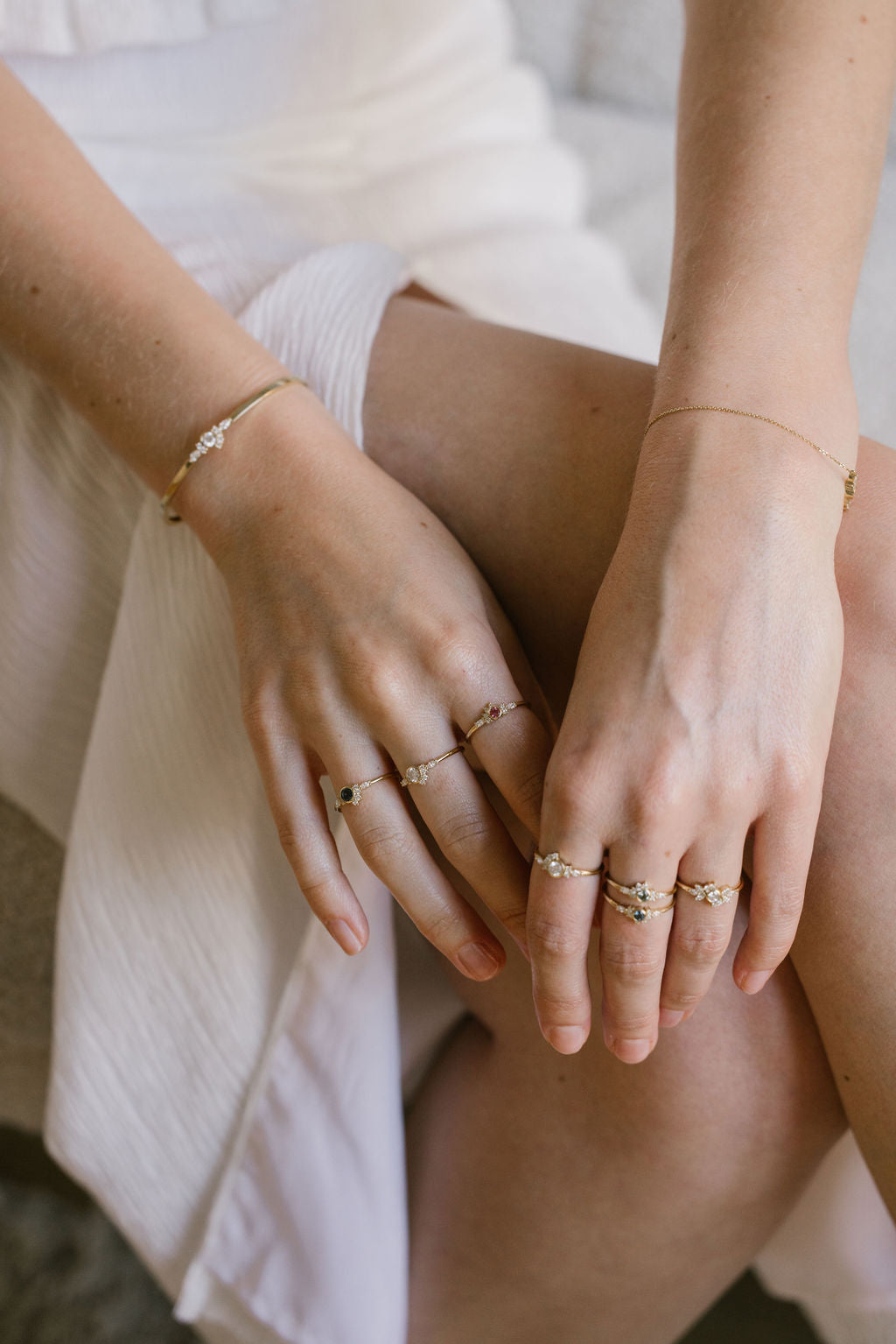 Bague Lumineuse blanche