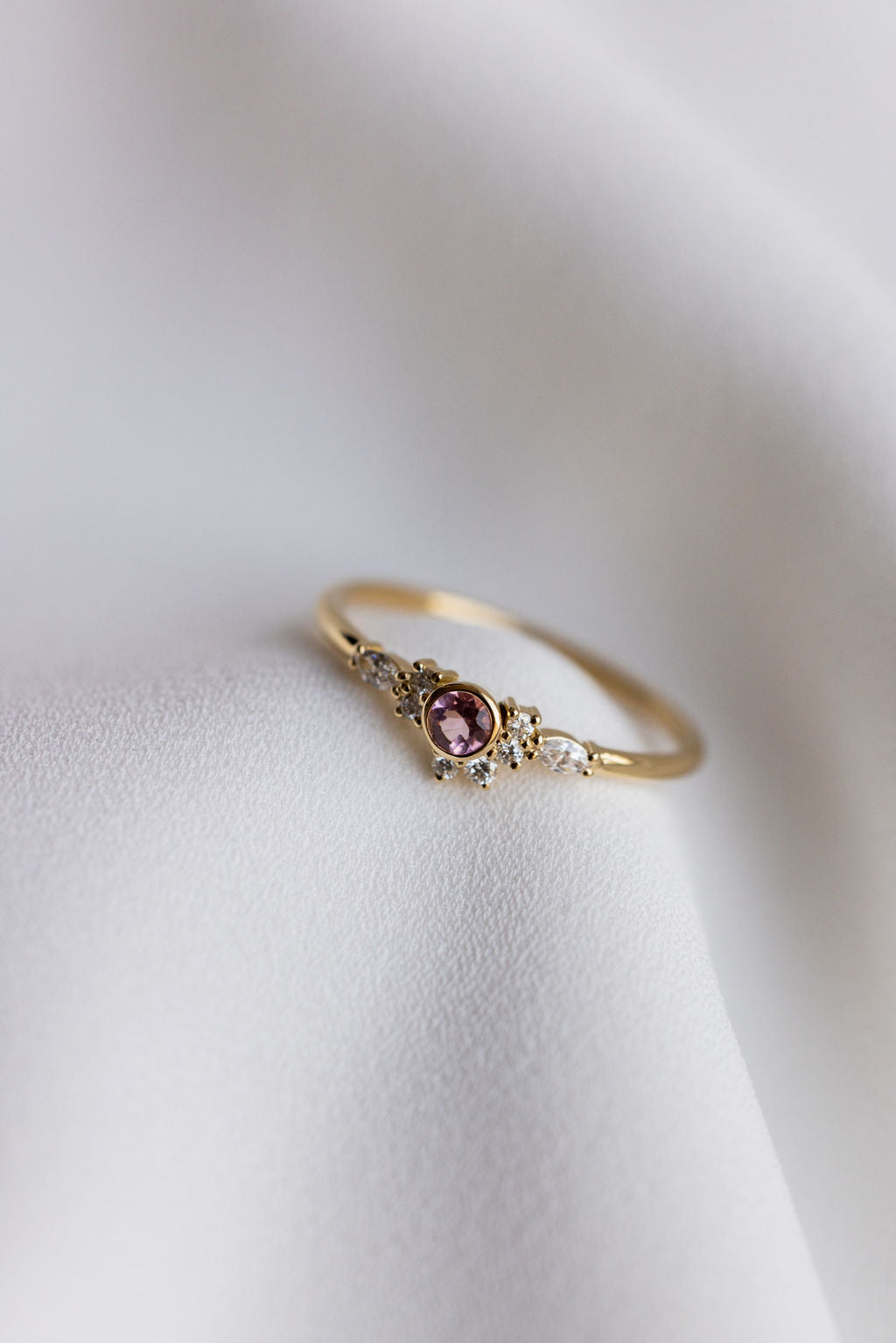 Bague Lumineuse rose