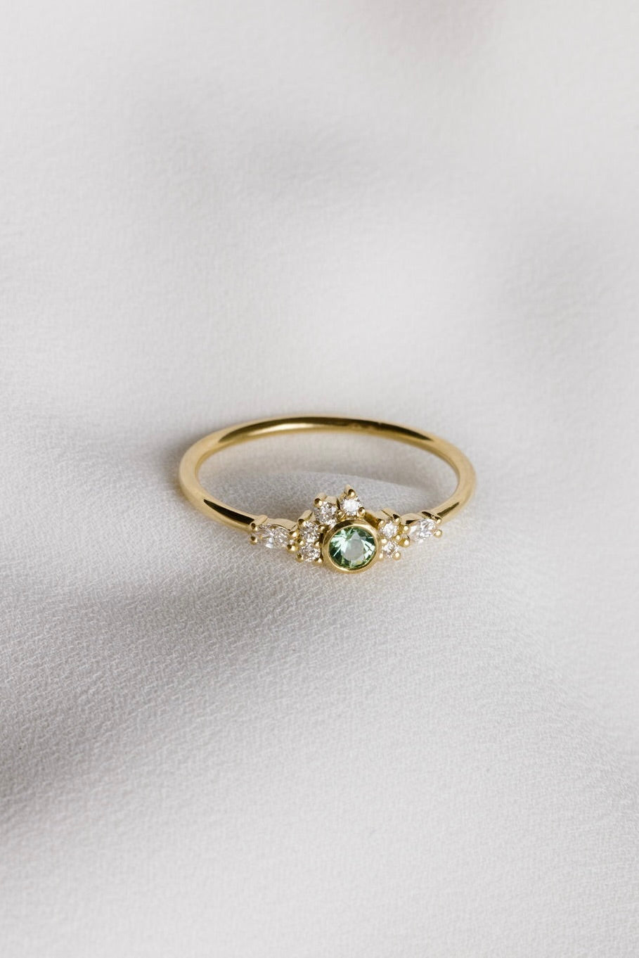 Bague Lumineuse verte