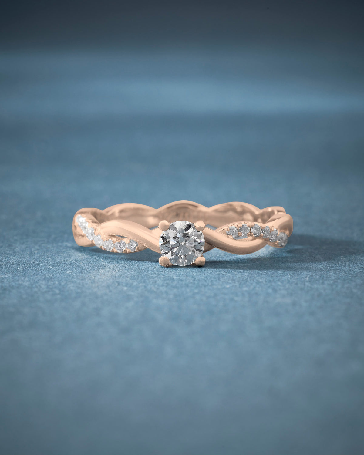 Bague Clématite Solitaire